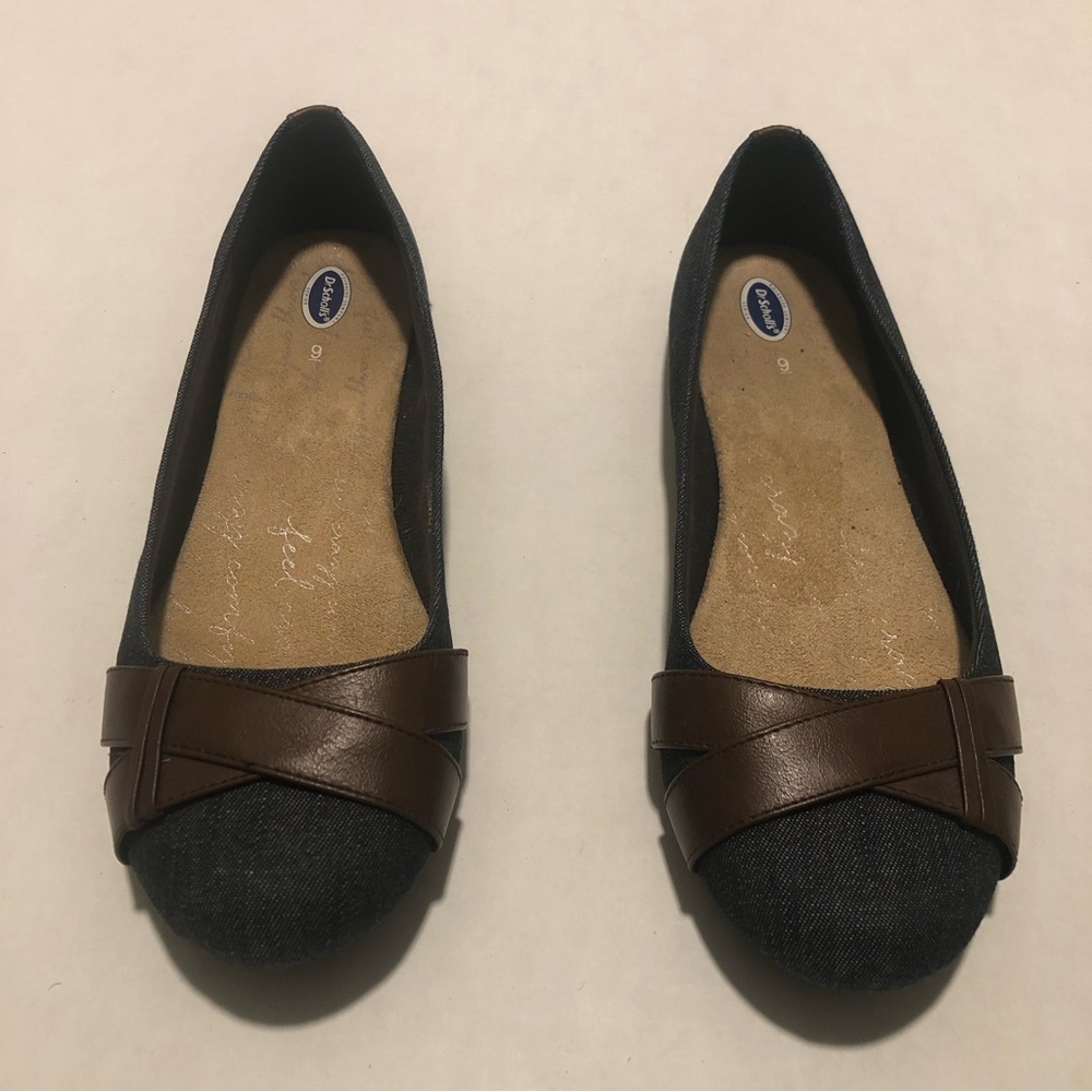 Dr.Scholls Flats Forsyth Denium Ballet